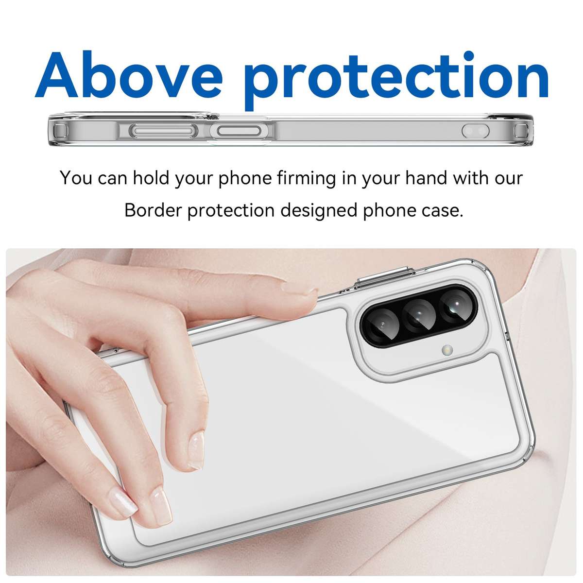 CellTime Case for Galaxy A26 5G Candy Clear Cover