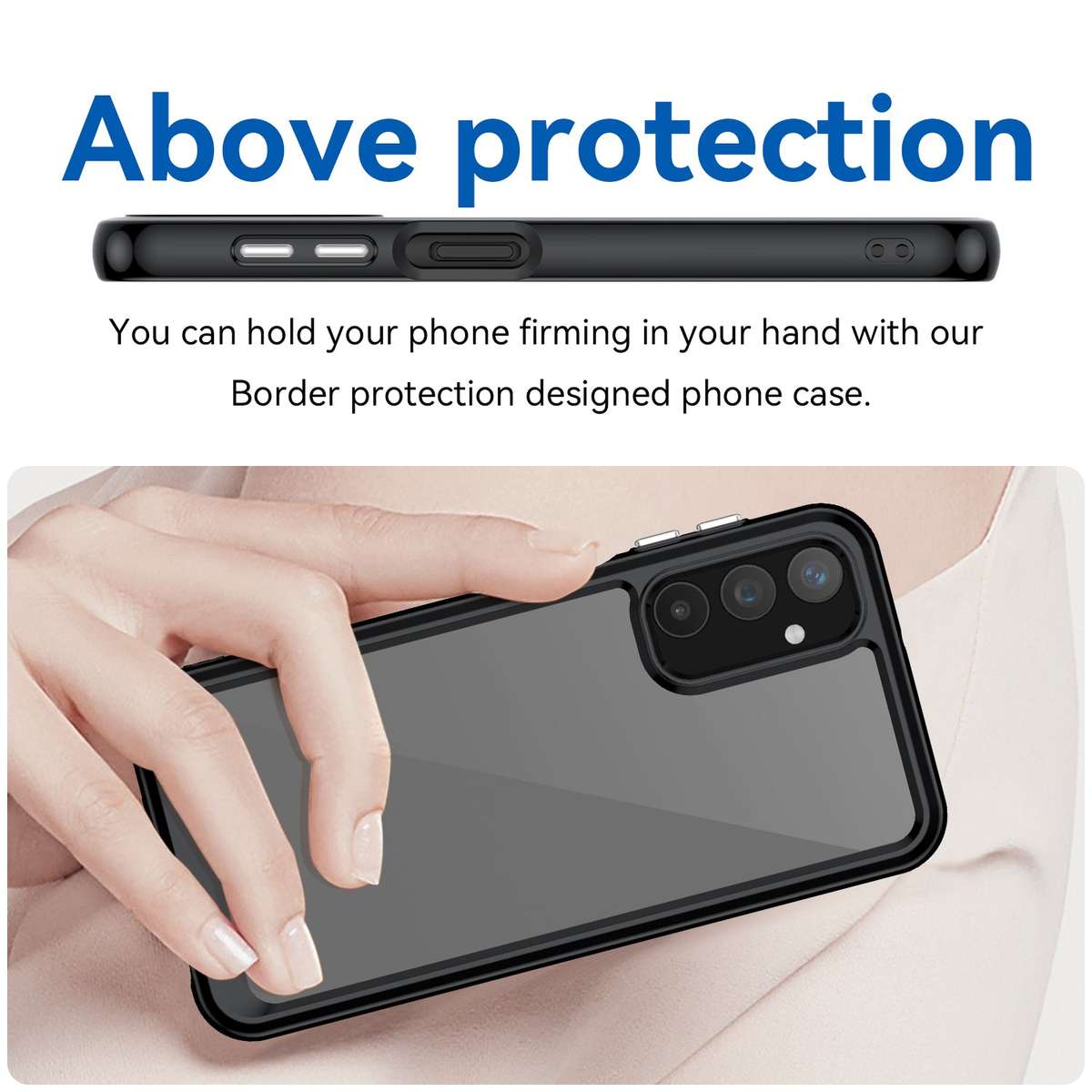 Shockproof Candy Clear Cover for Samsung Galaxy A25 5G
