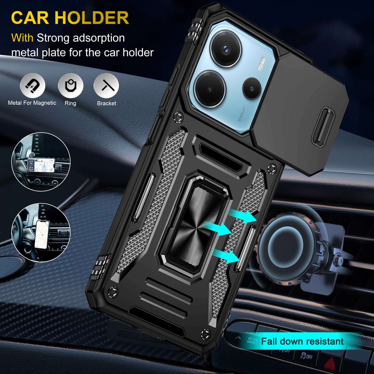 CellTime Case for Redmi Note 14 5G Kejiang Camshield Cover