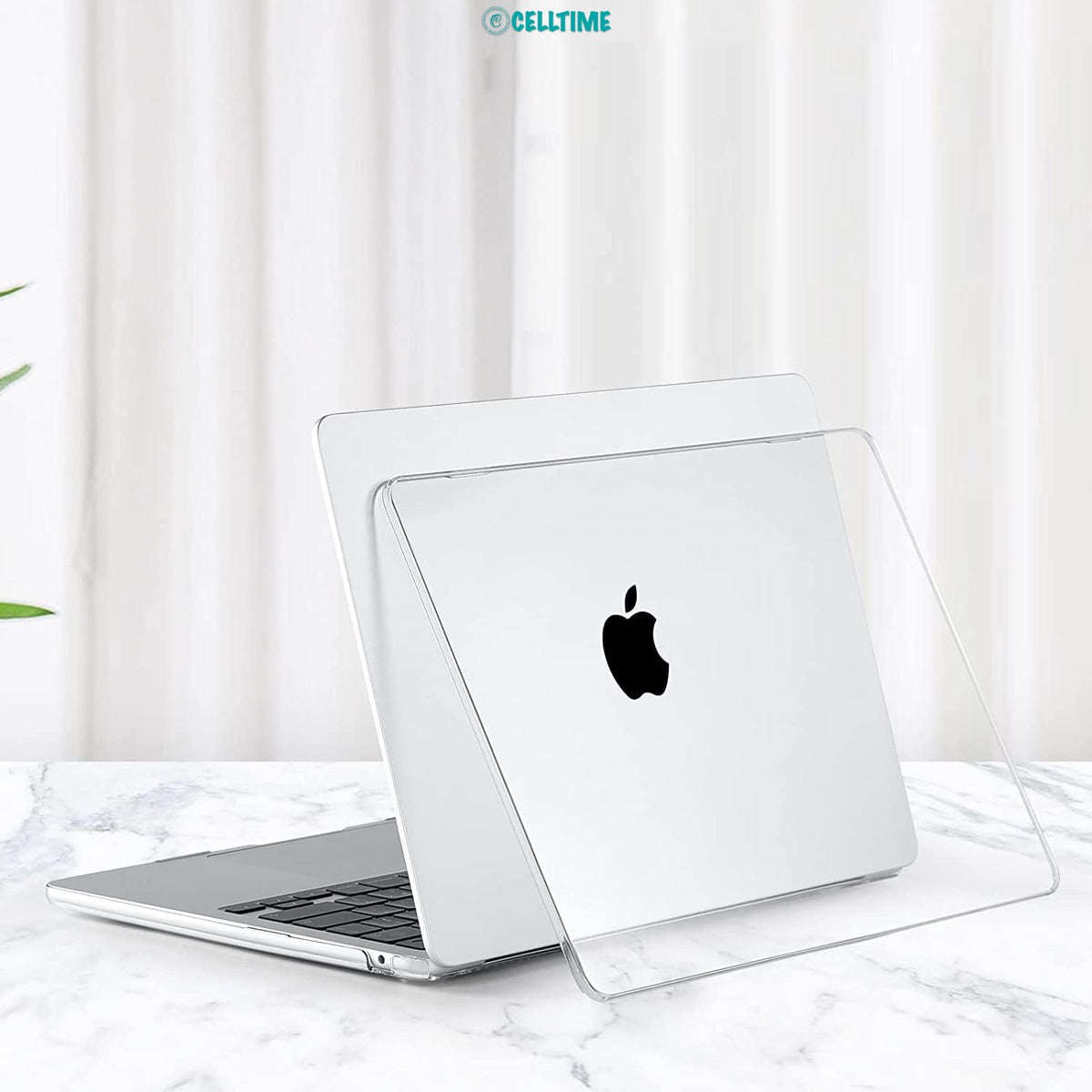 CellTime Case Compatible with MacBook Air 15-inch (M5) 2026 Clear Cover