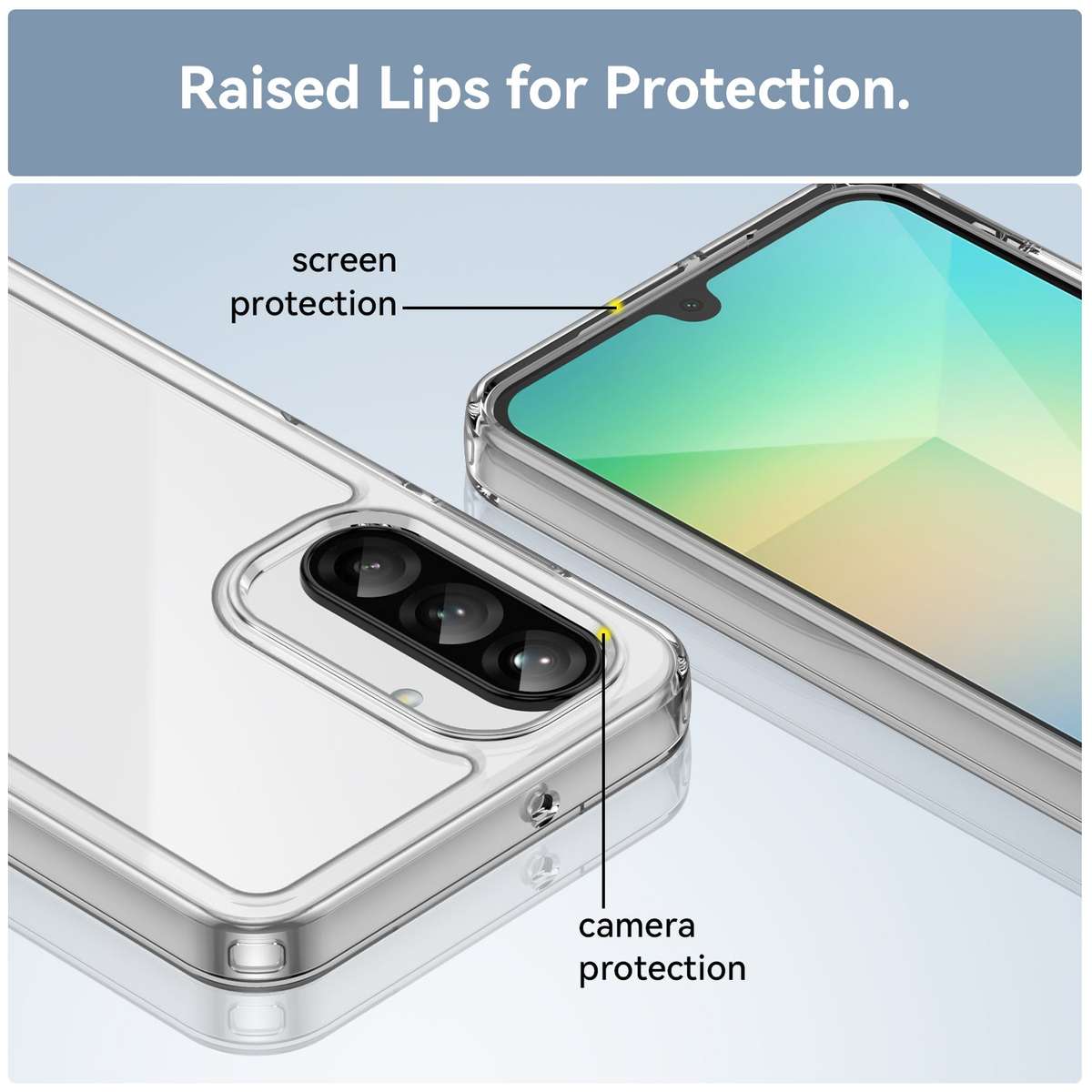 CellTime Case for Galaxy A26 5G Candy Clear Cover