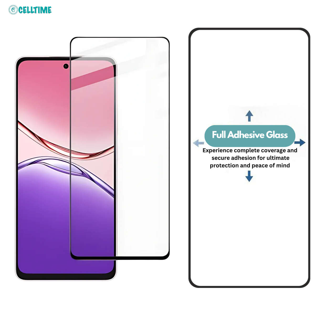 CellTime Tempered Glass Screen Protector for Oppo A5 Pro 4G - 1 Pack
