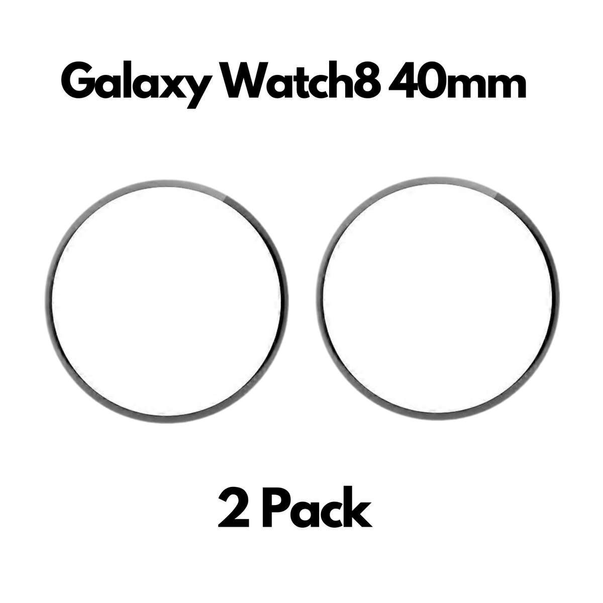 CellTime Screen Guard Compatible with Galaxy Watch8 40mm- 2 Pack