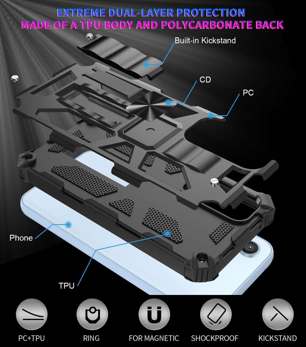 Jingnan Armor Cover for Samsung Galaxy A54