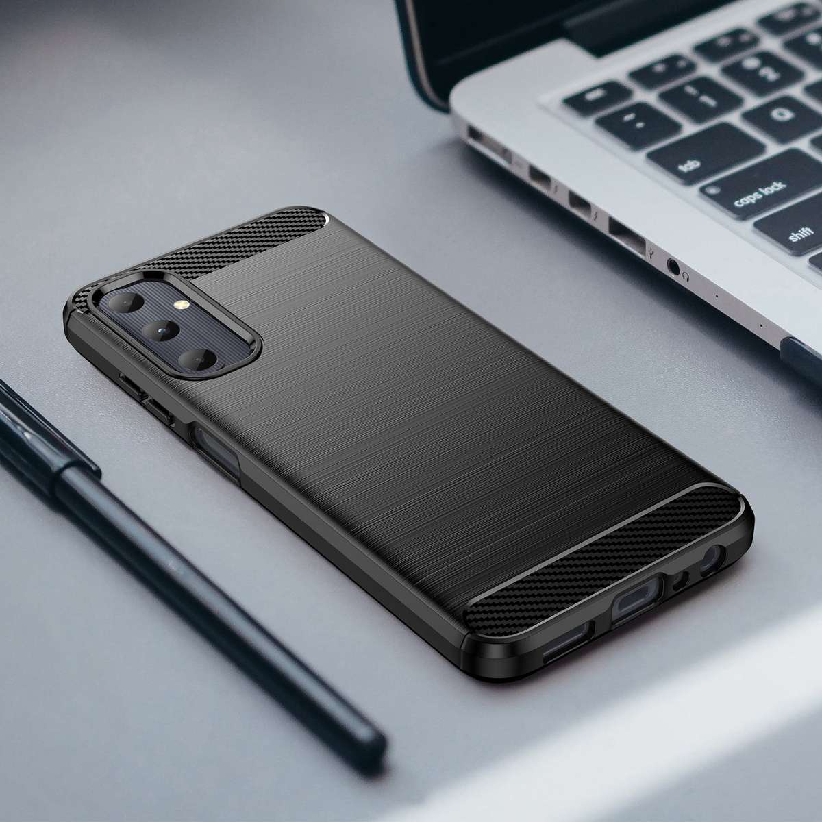 Carbon Fiber Design Case for Samsung Galaxy A05s Shockproof Cover