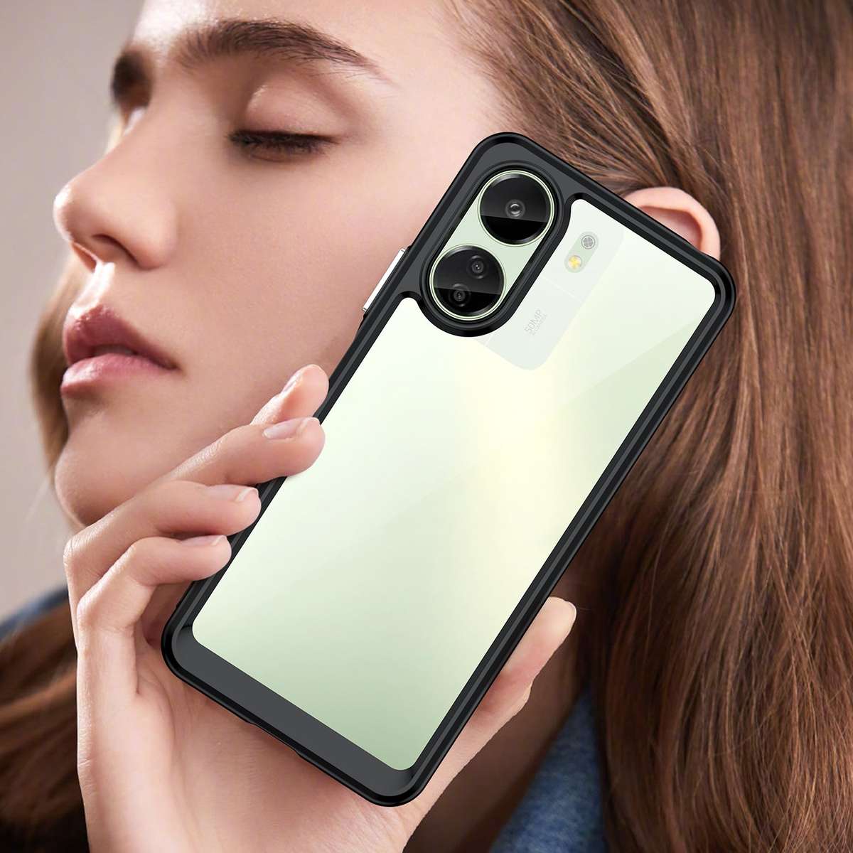 Redmi 13C Candy Clear Case Shockproof Cover