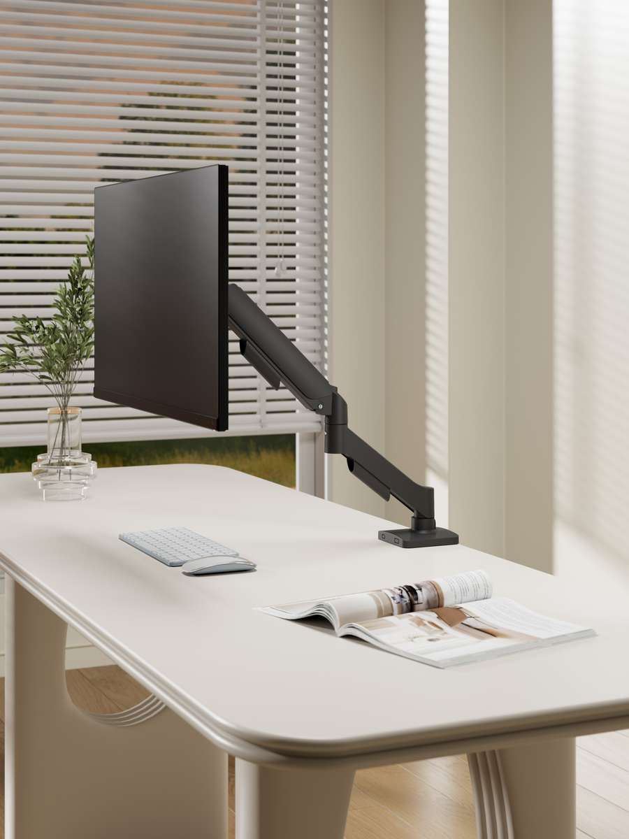 NEOHUBS Core Single Monitor Arm Mount Adjustable Vesa Desktop Stand