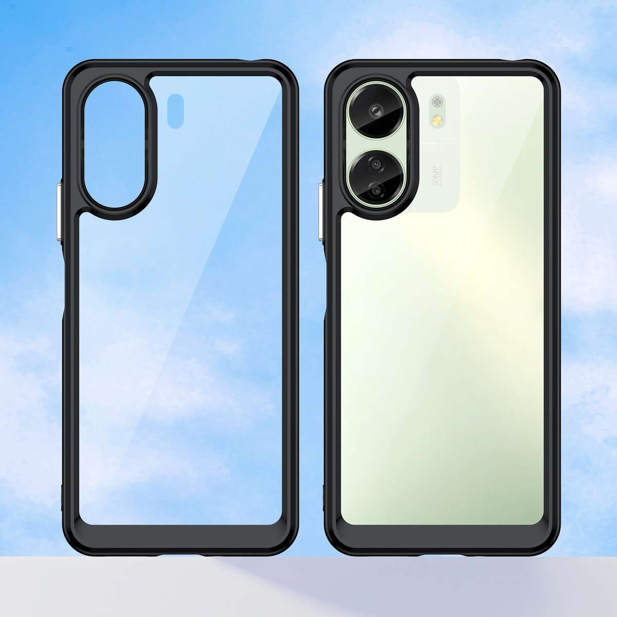 Redmi 13C Candy Clear Case Shockproof Cover