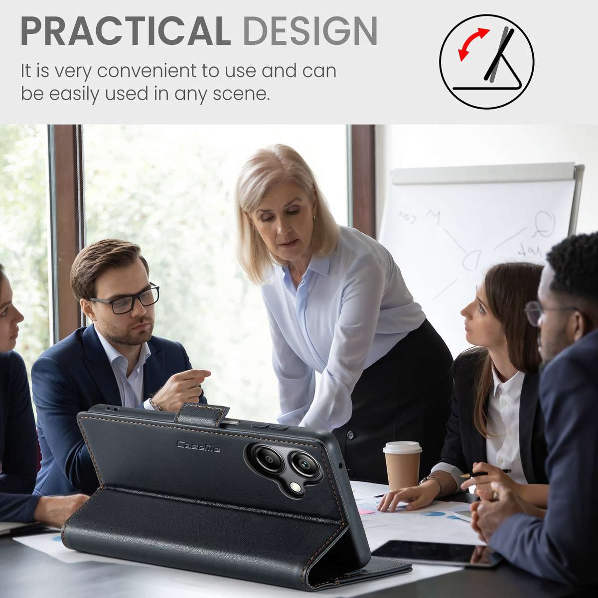 Retro Flip Leather Wallet Cover for Samsung Galaxy A06