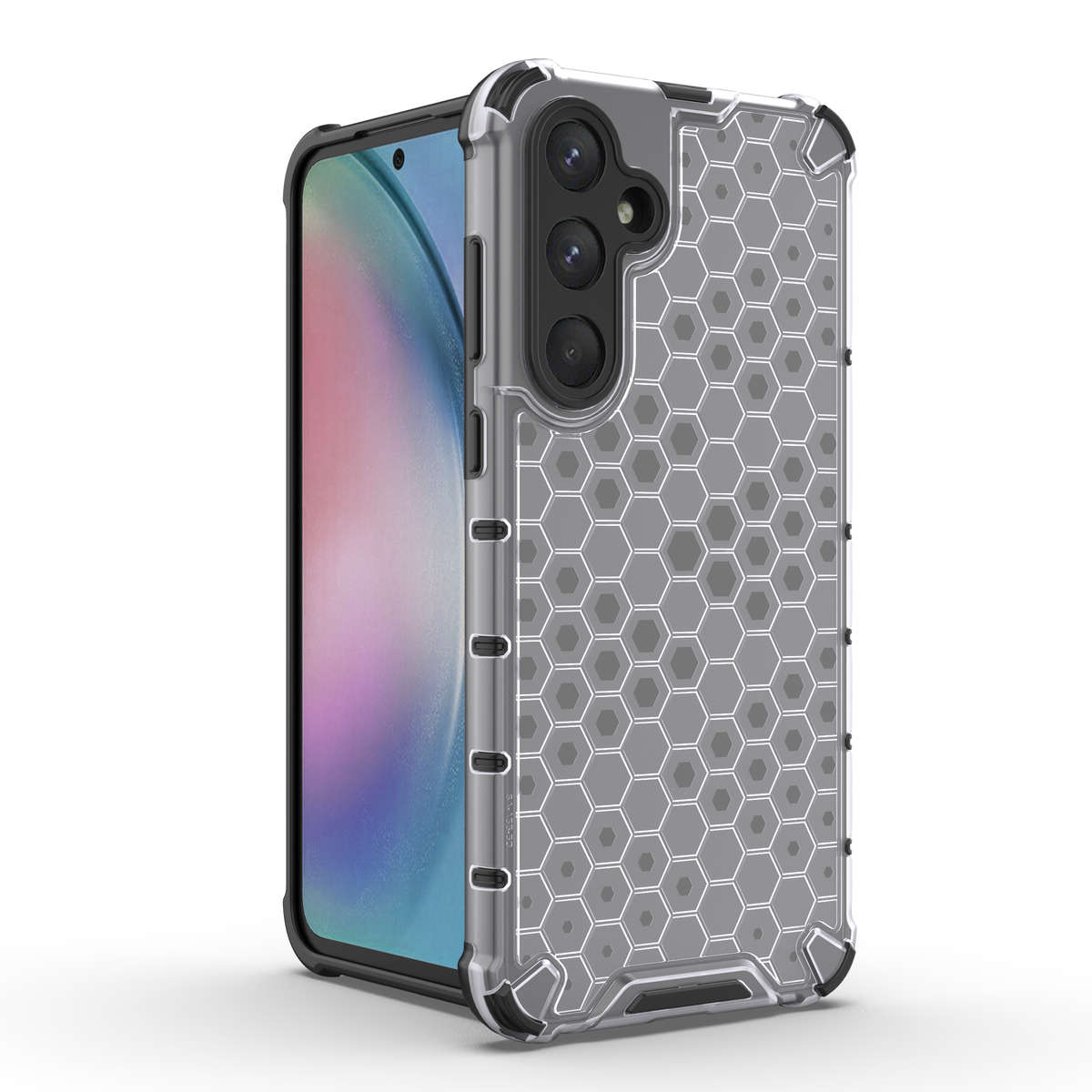 Honeycomb Case for Samsung Galaxy A55 Shockproof Cover