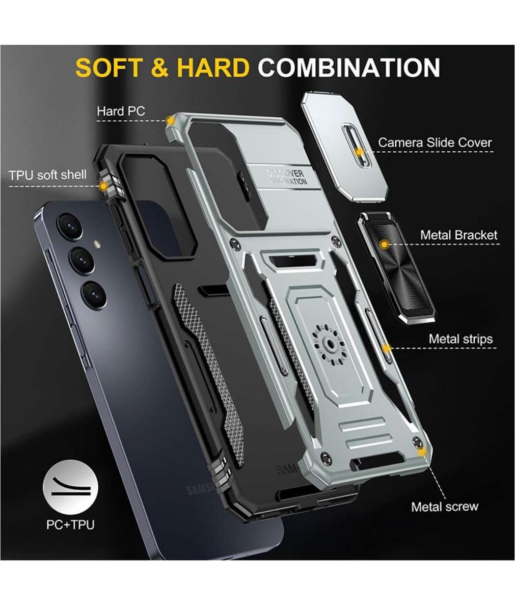 Kejiang Camshield Cover for Samsung Galaxy A16 Shockproof Case