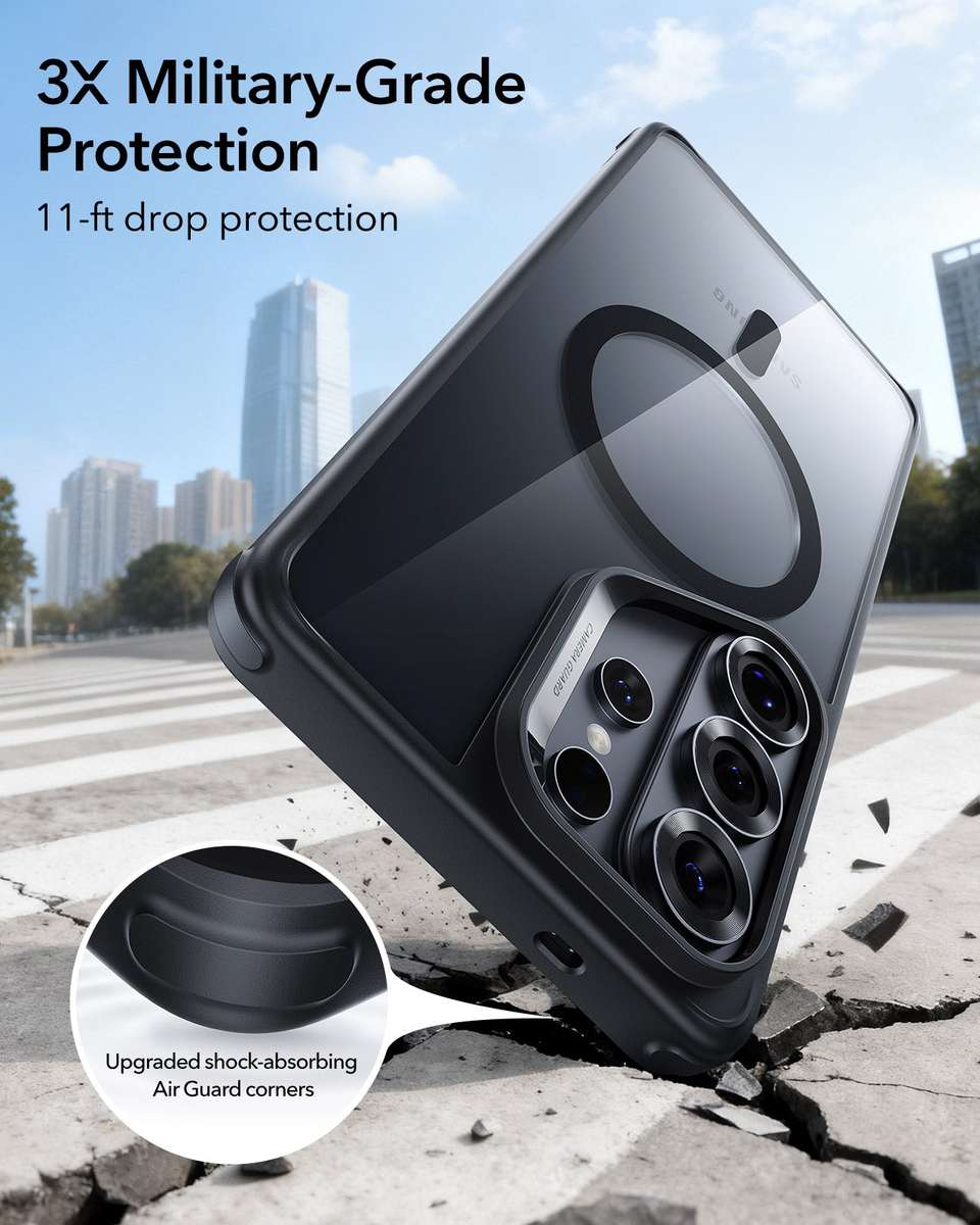 ESR Case Compatible with Galaxy S26 Ultra Hybrid Shockproof MagSafe Cover