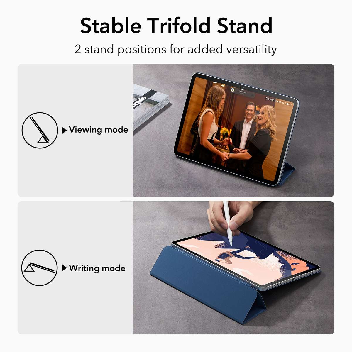 ESR Case Compatible with iPad 10th Gen 10.9" Rebound Magnetic Cover