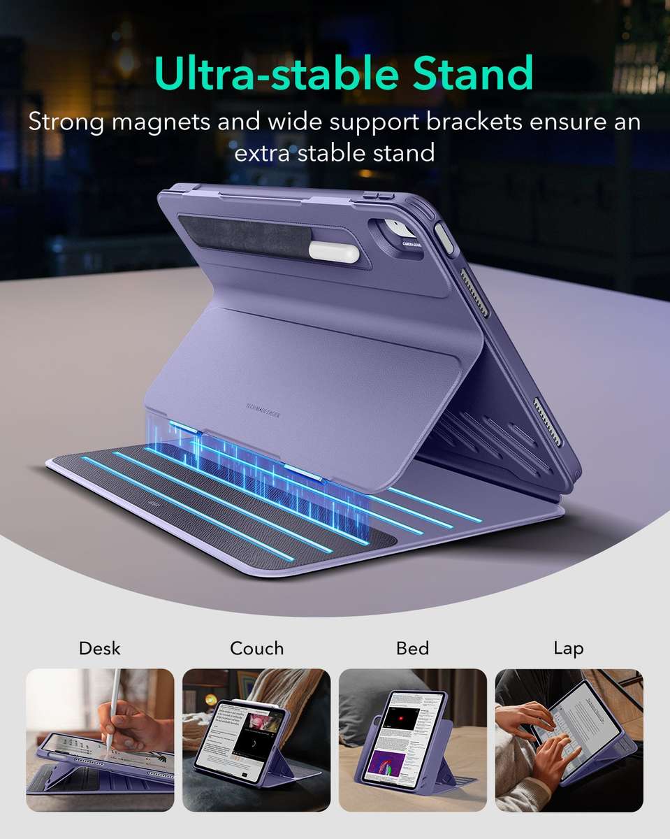 ESR Case Compatible with iPad Air 11" (M3) 2025 Shift Magnetic Cover