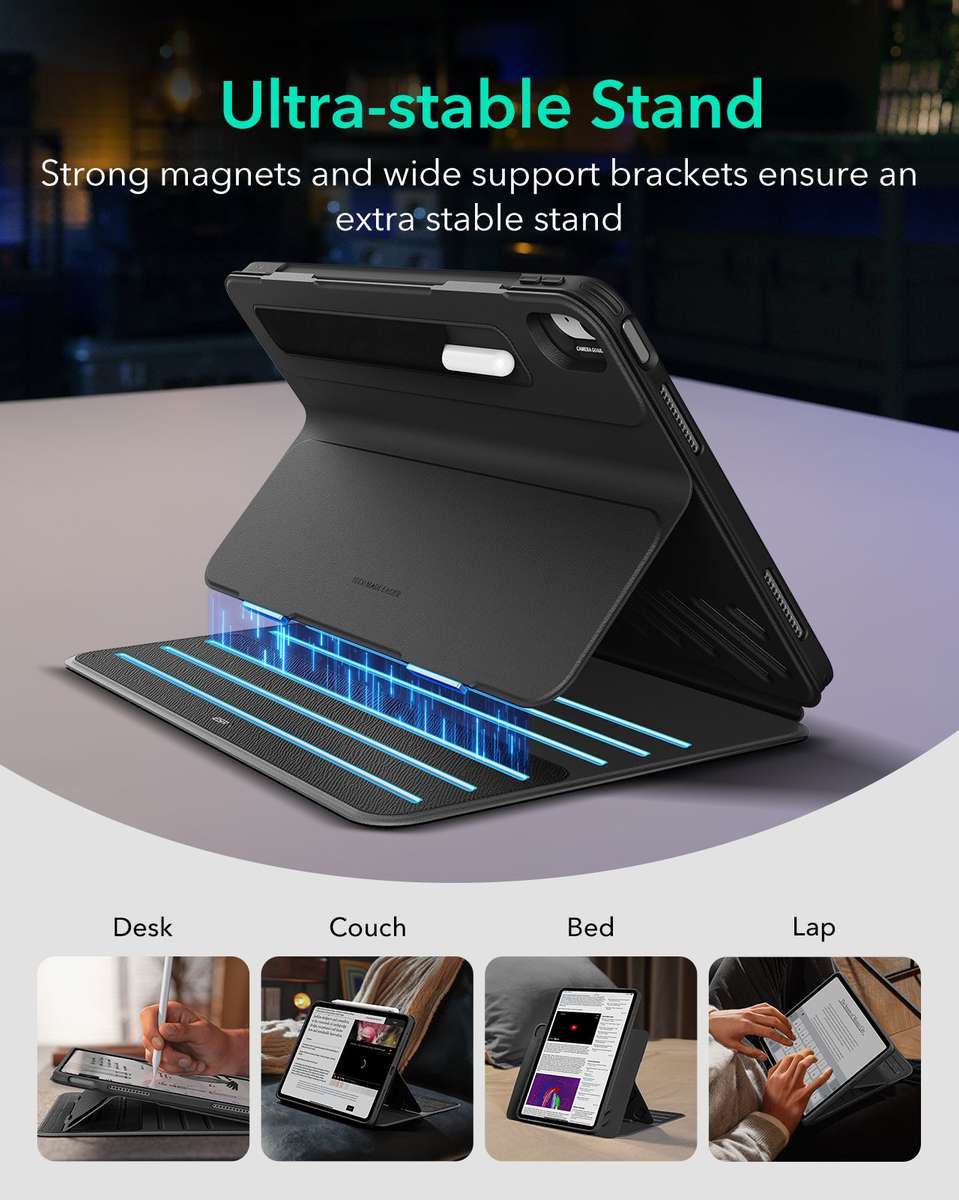ESR Case Compatible with iPad Air 11" (M3) 2025 Shift Magnetic Cover