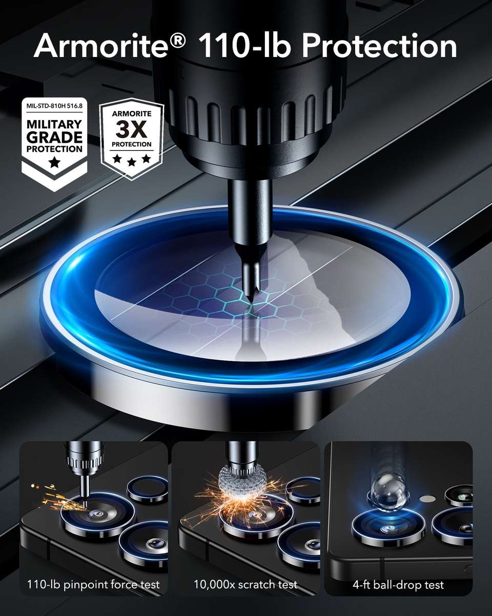 ESR Samsung Galaxy S25 Ultra Armorite Camera Lens Protectors