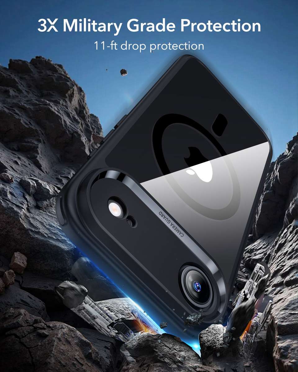 ESR MagSafe Case Set Compatible with iPhone 17 Air Hybrid Camera Button