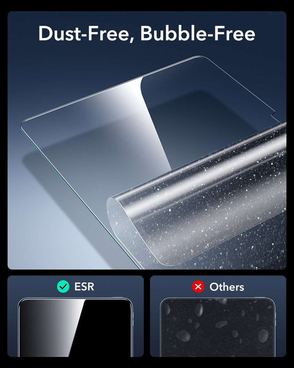 ESR Glass Screen Protector Compatible with iPad Air 13" (M4) 2026 - 2 Pack