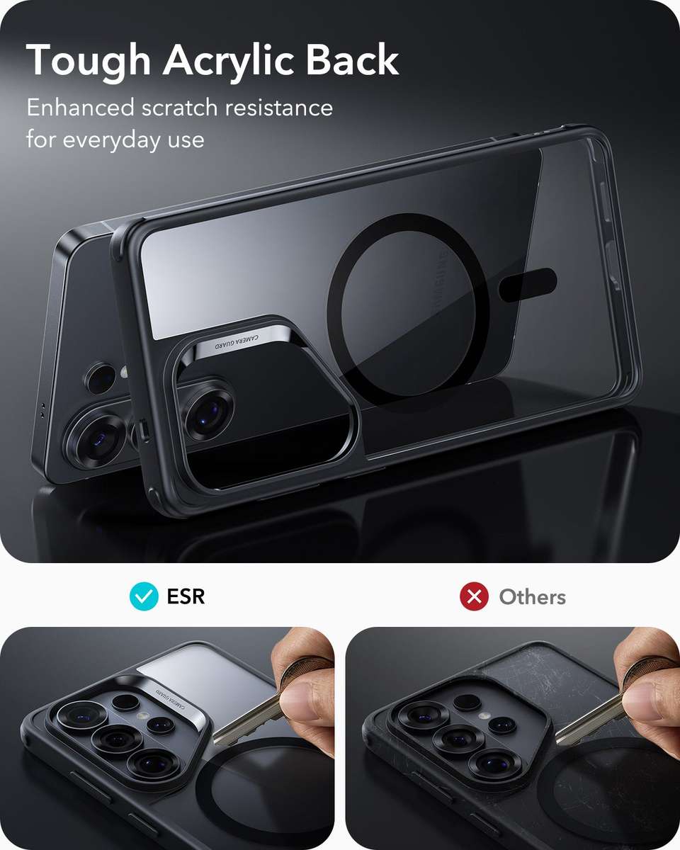 ESR Case Compatible with Galaxy S26 Ultra Hybrid Shockproof MagSafe Cover