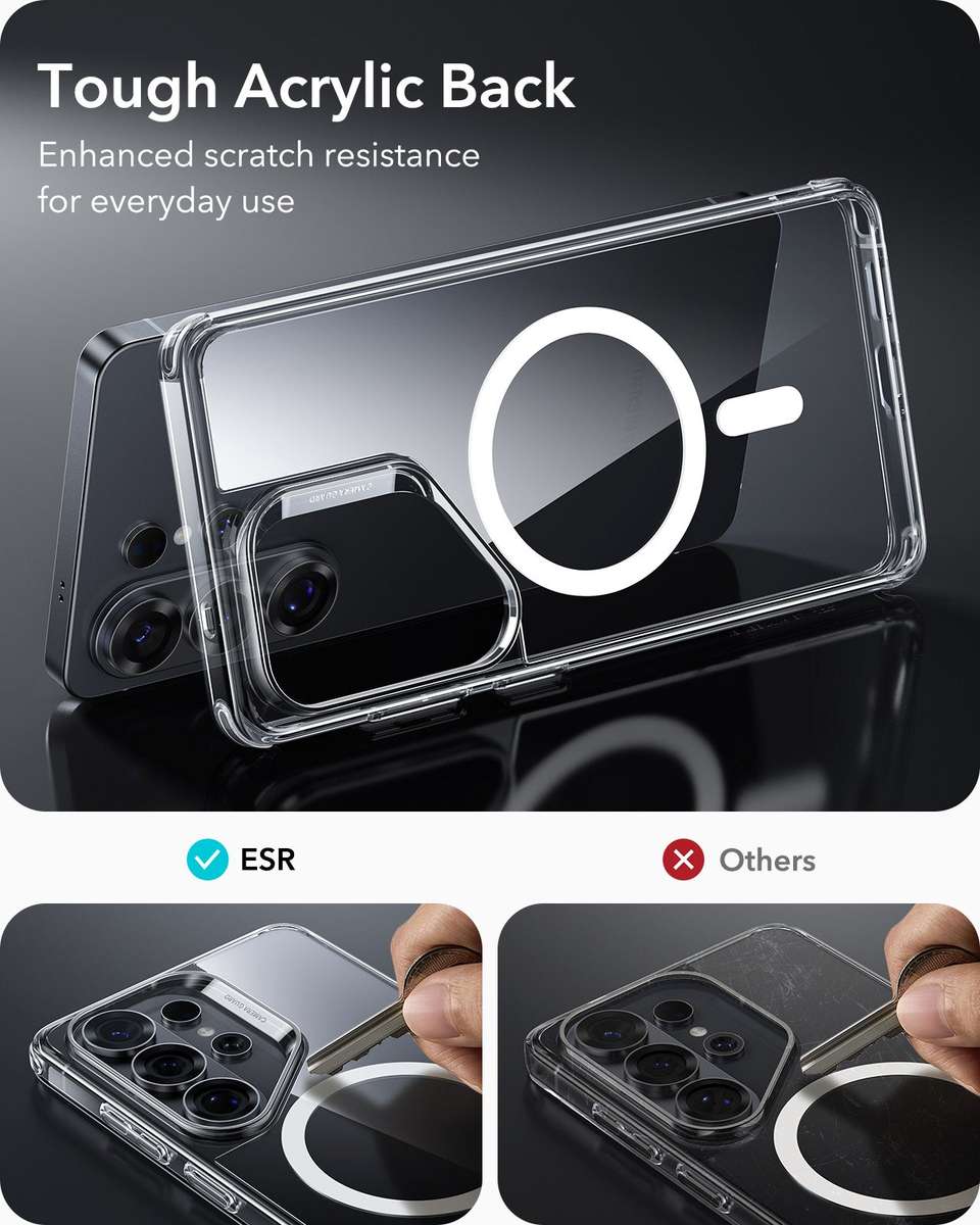 ESR Case Compatible with Galaxy S26 Ultra Hybrid Shockproof MagSafe Cover