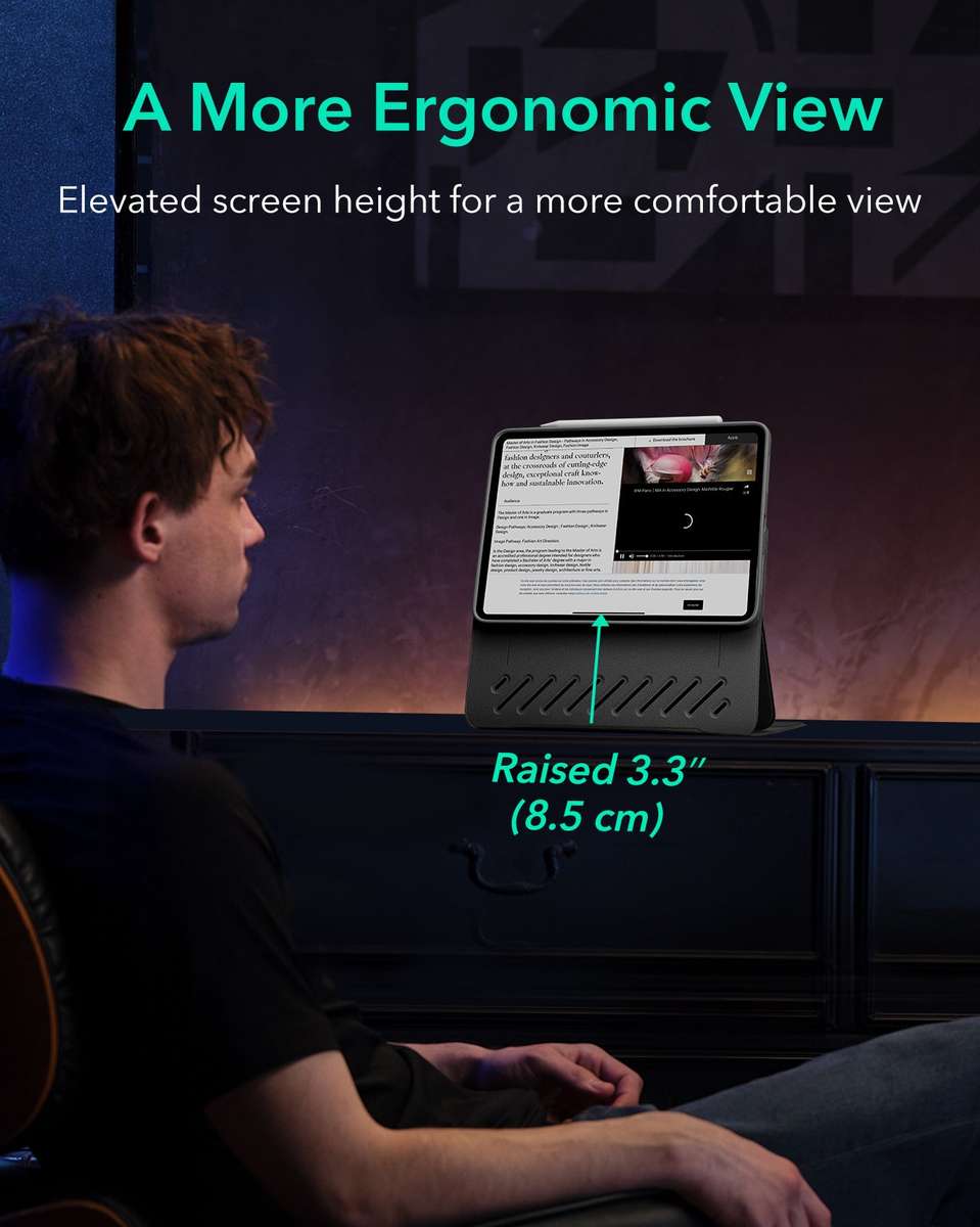 ESR Case Compatible with iPad Air 11" (M3) 2025 Shift Magnetic Cover