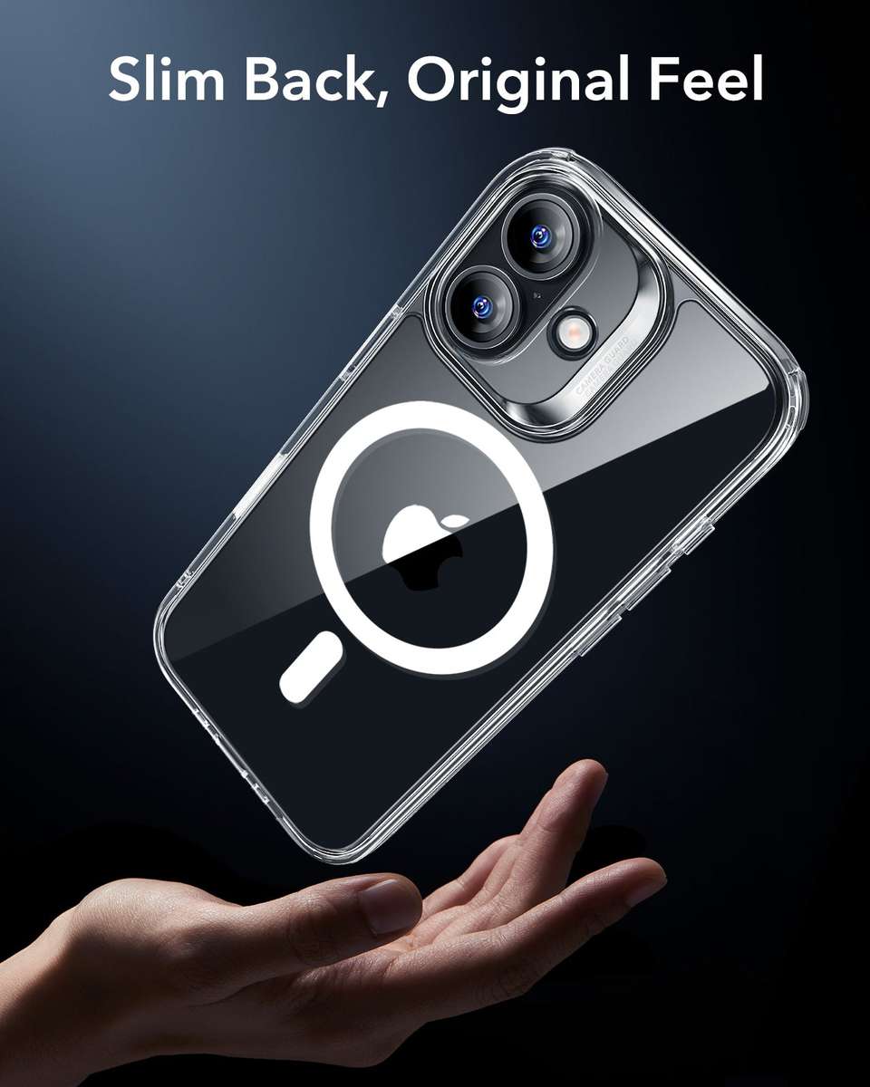 ESR MagSafe Case Compatible with iPhone 17 Hybrid Camera Button Cover