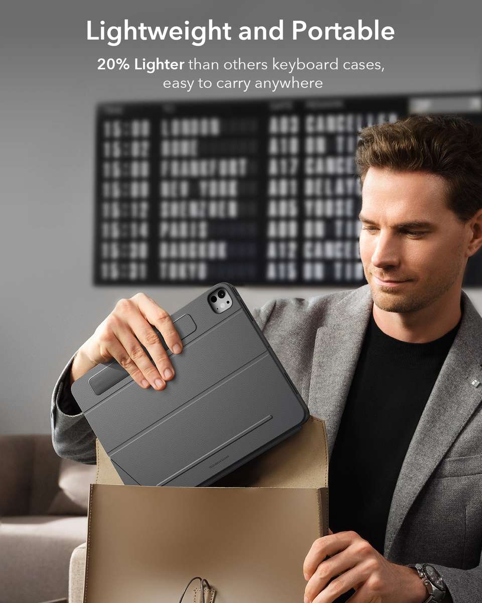 ESR Keyboard Case Compatible with iPad Pro 11" (M4) 2024 Shift Cover