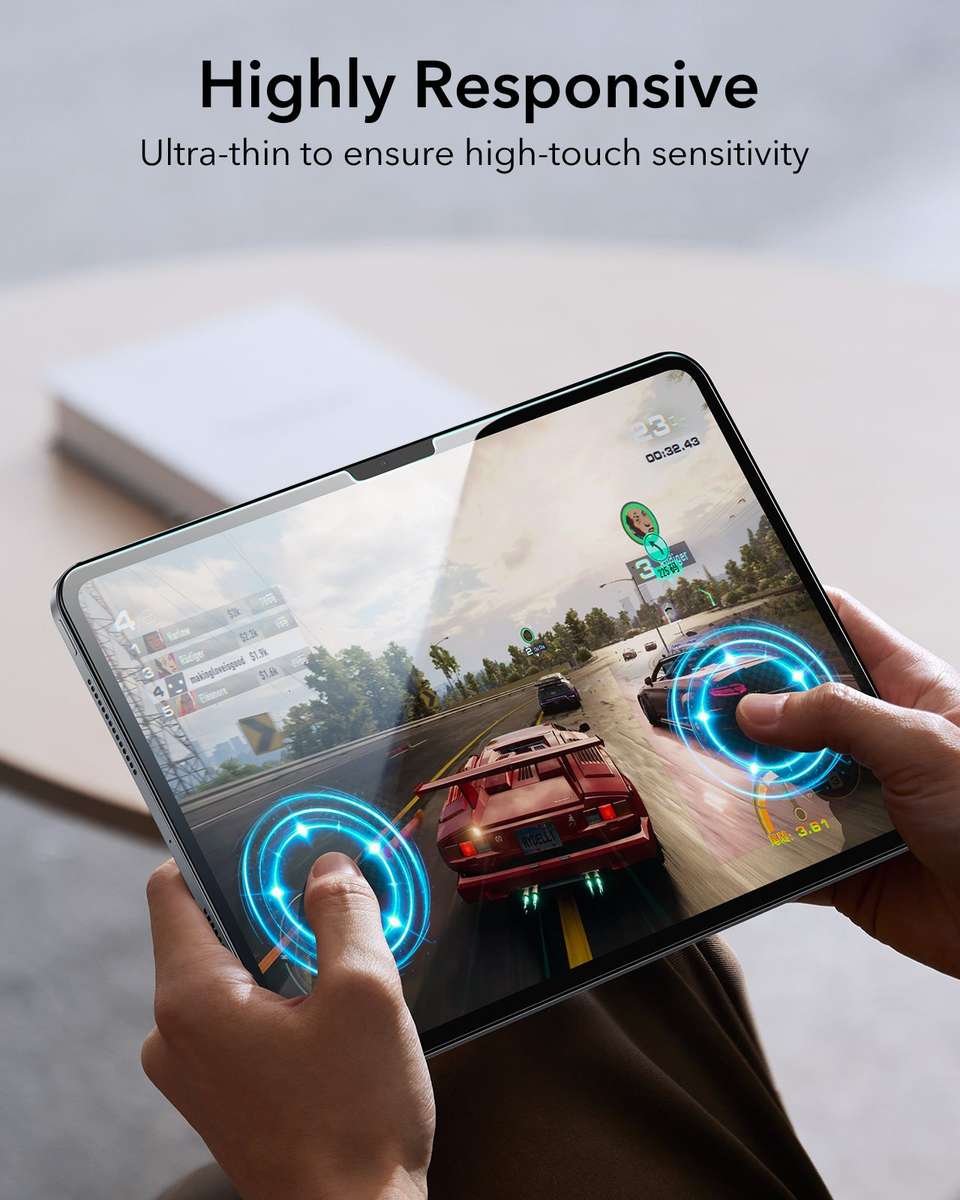 ESR UltraFit Screen Protector for iPad Pro 11" (M5) 2025-2 Pack