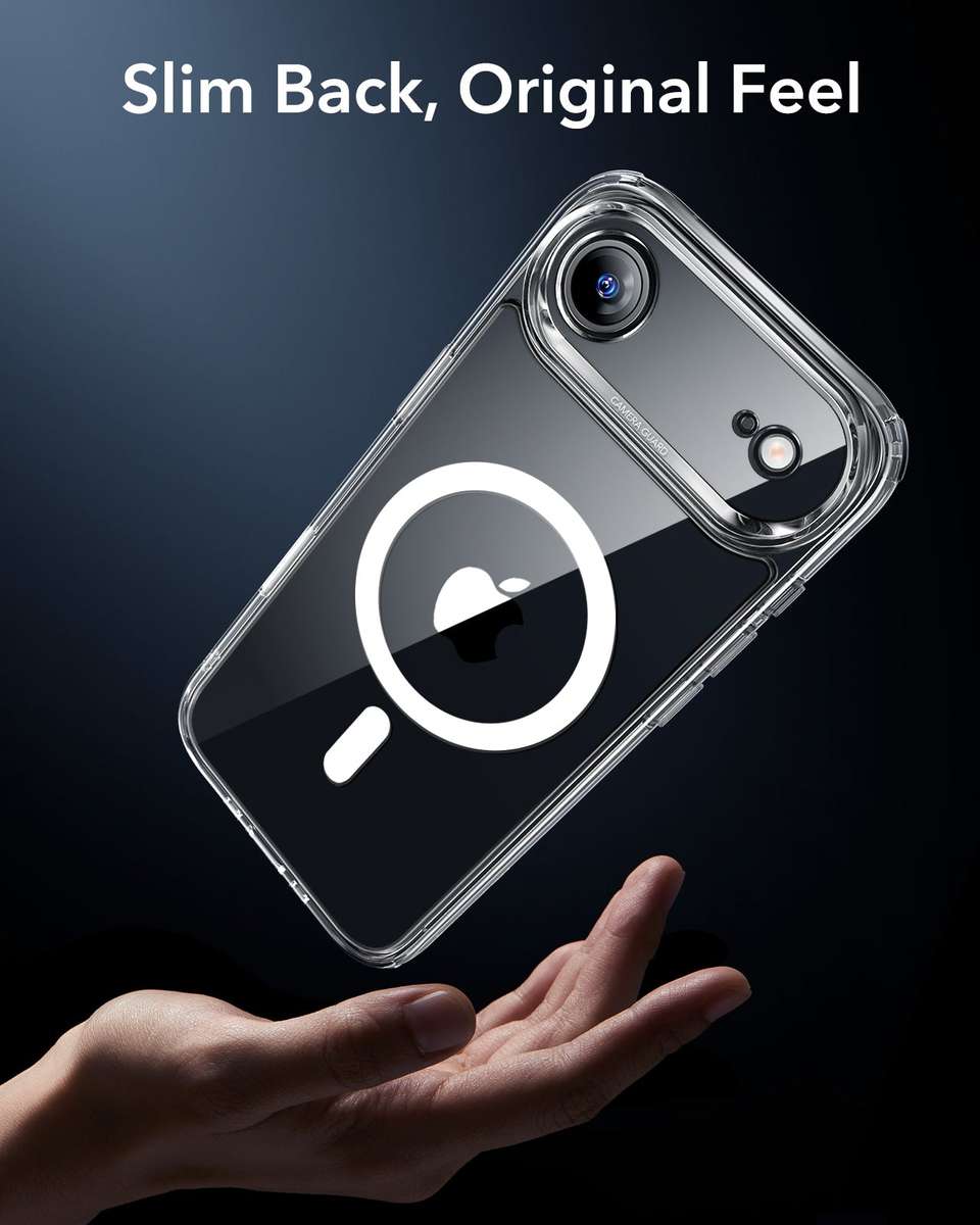 ESR MagSafe Case Set Compatible with iPhone 17 Air Hybrid Camera Button