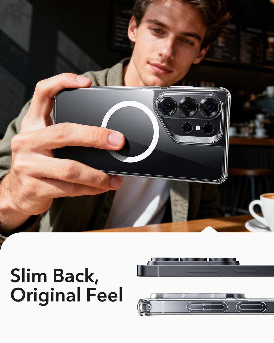 ESR Case Compatible with Galaxy S26 Ultra Hybrid Shockproof MagSafe Cover