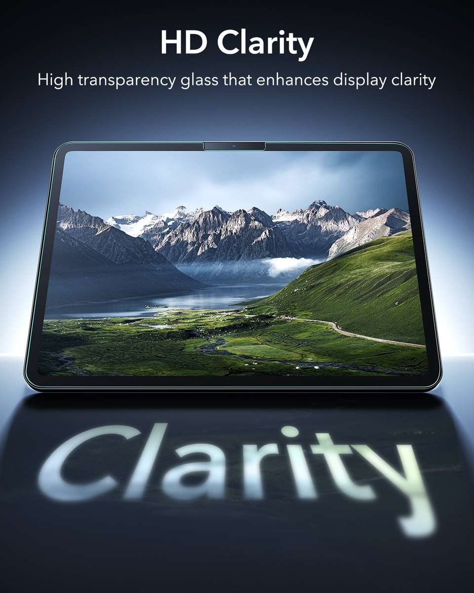 ESR Glass Screen Protector Compatible with iPad Air 13" (M4) 2026 - 2 Pack