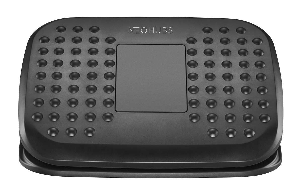 NEOHUBS Under Desk Footrest with Adjustable Ergonomic Massage Surface