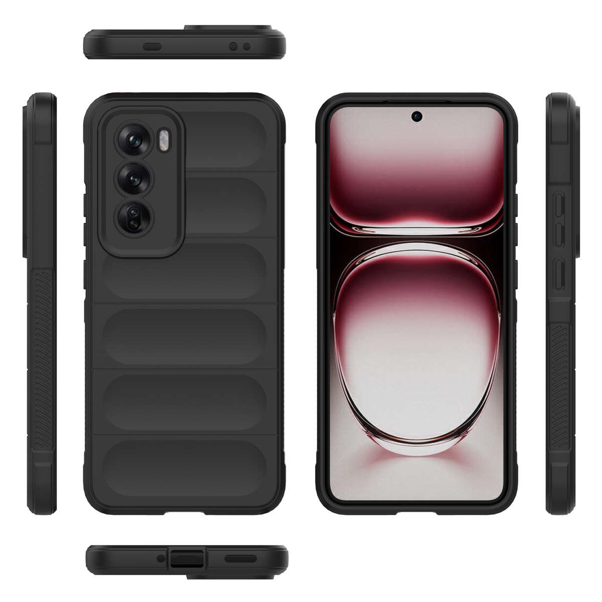 Magic Shield Case for Oppo Reno12 Pro 5G Shockproof Cover