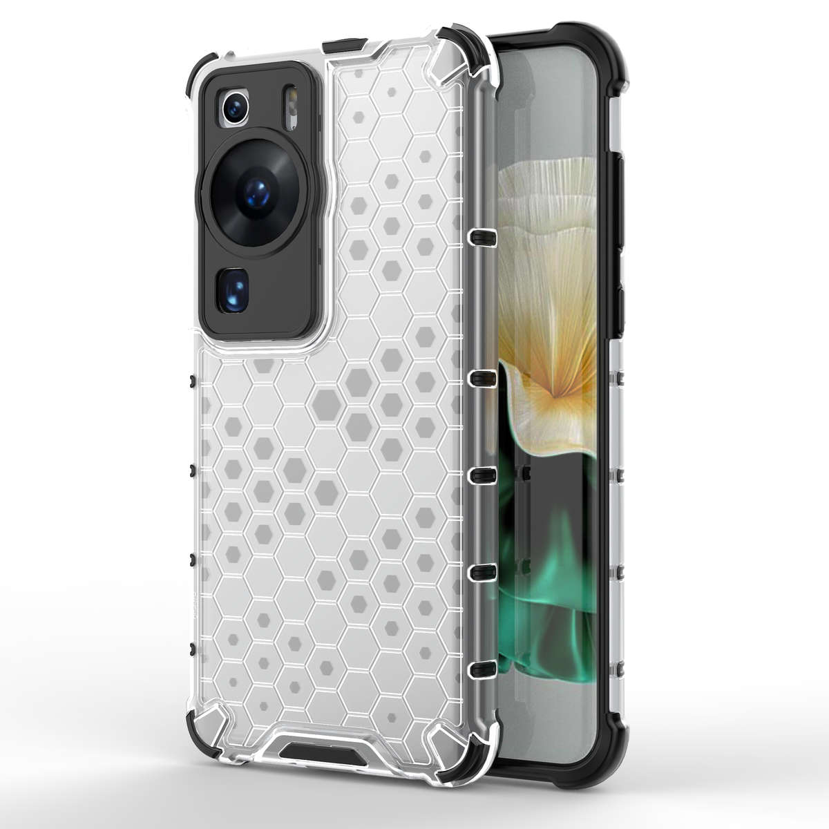 Huawei P60 / P60 Pro Shockproof Honeycomb Cover