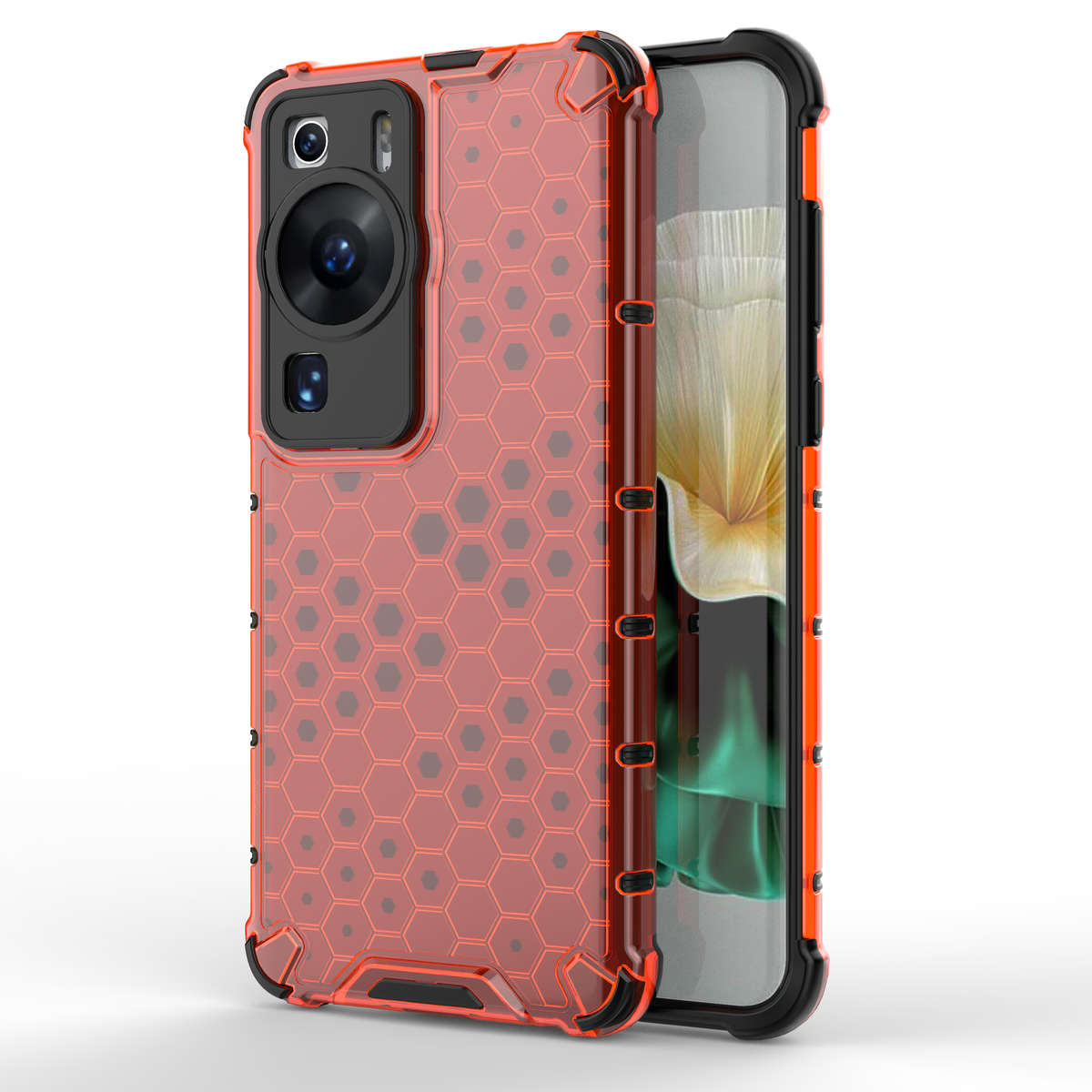 Huawei P60 / P60 Pro Shockproof Honeycomb Cover