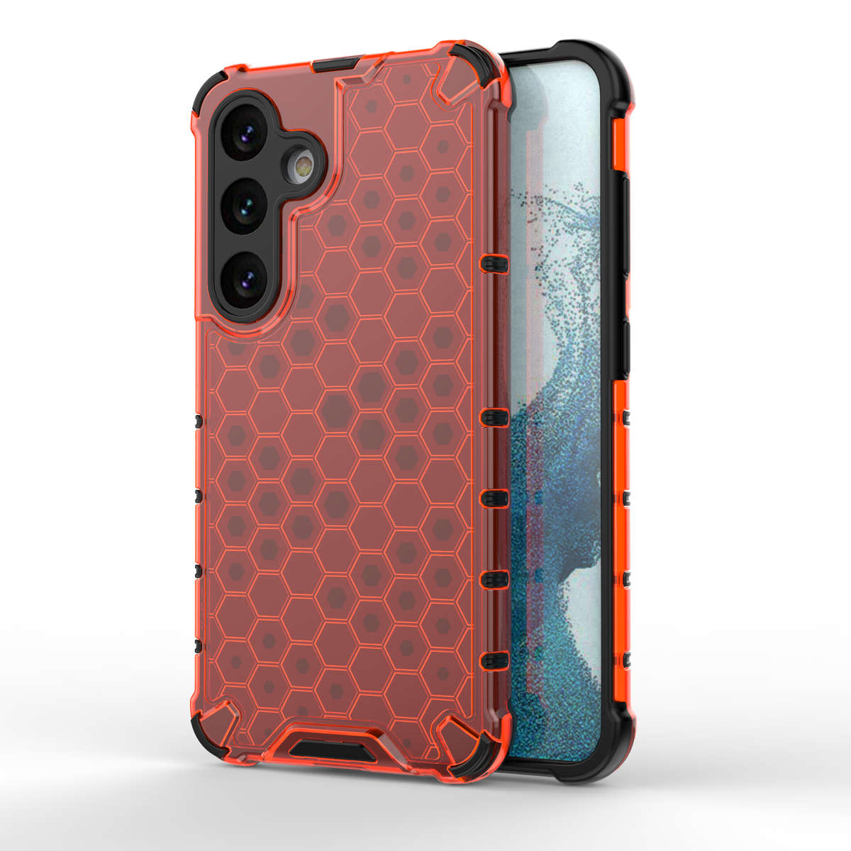 Honeycomb Case for Samsung Galaxy S24 Plus Shockproof Cover