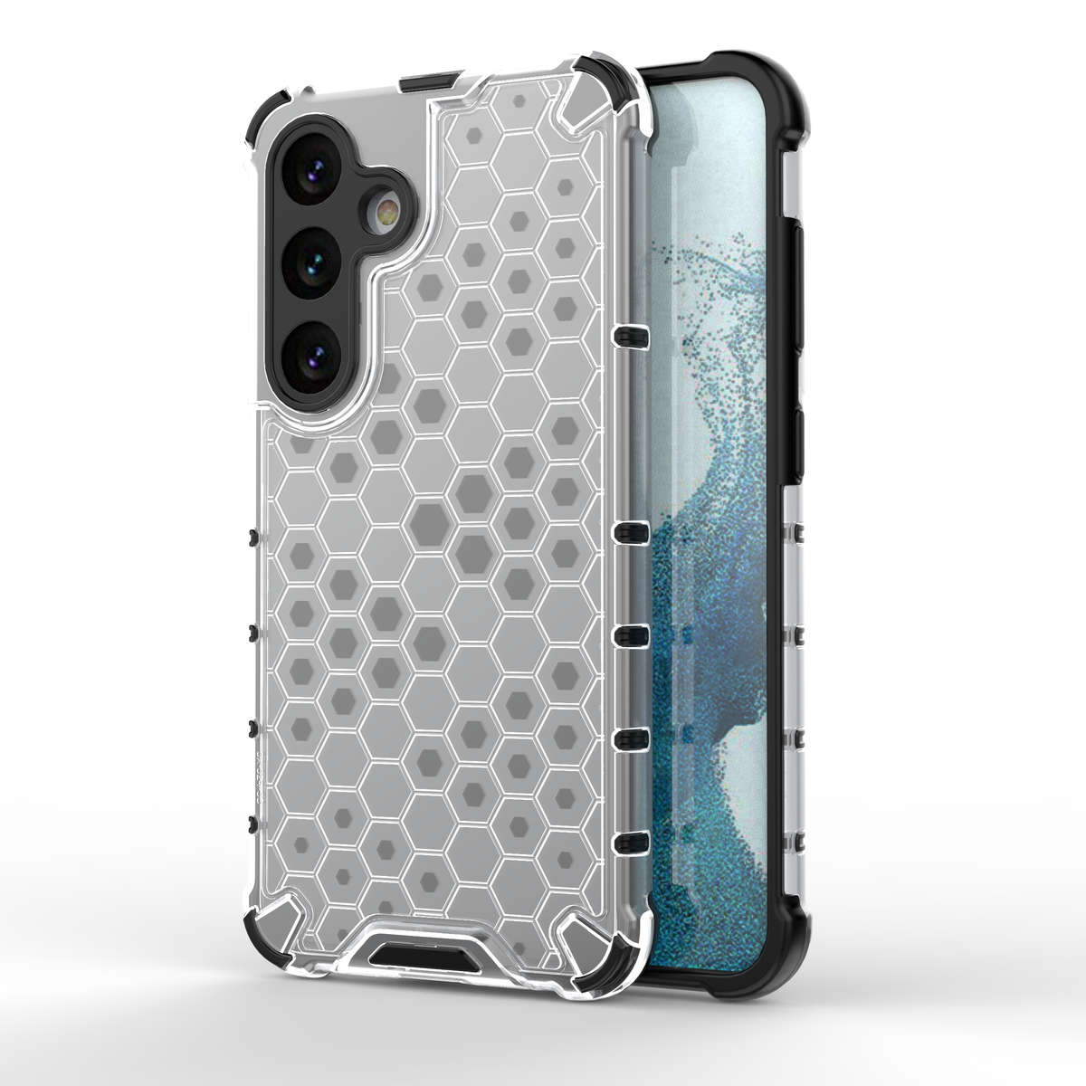 Honeycomb Case for Samsung Galaxy S24 Plus Shockproof Cover