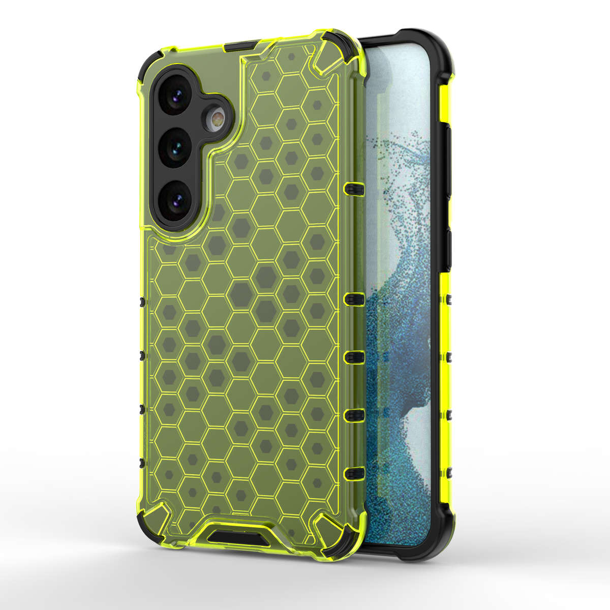 Honeycomb Case for Samsung Galaxy S24 Plus Shockproof Cover