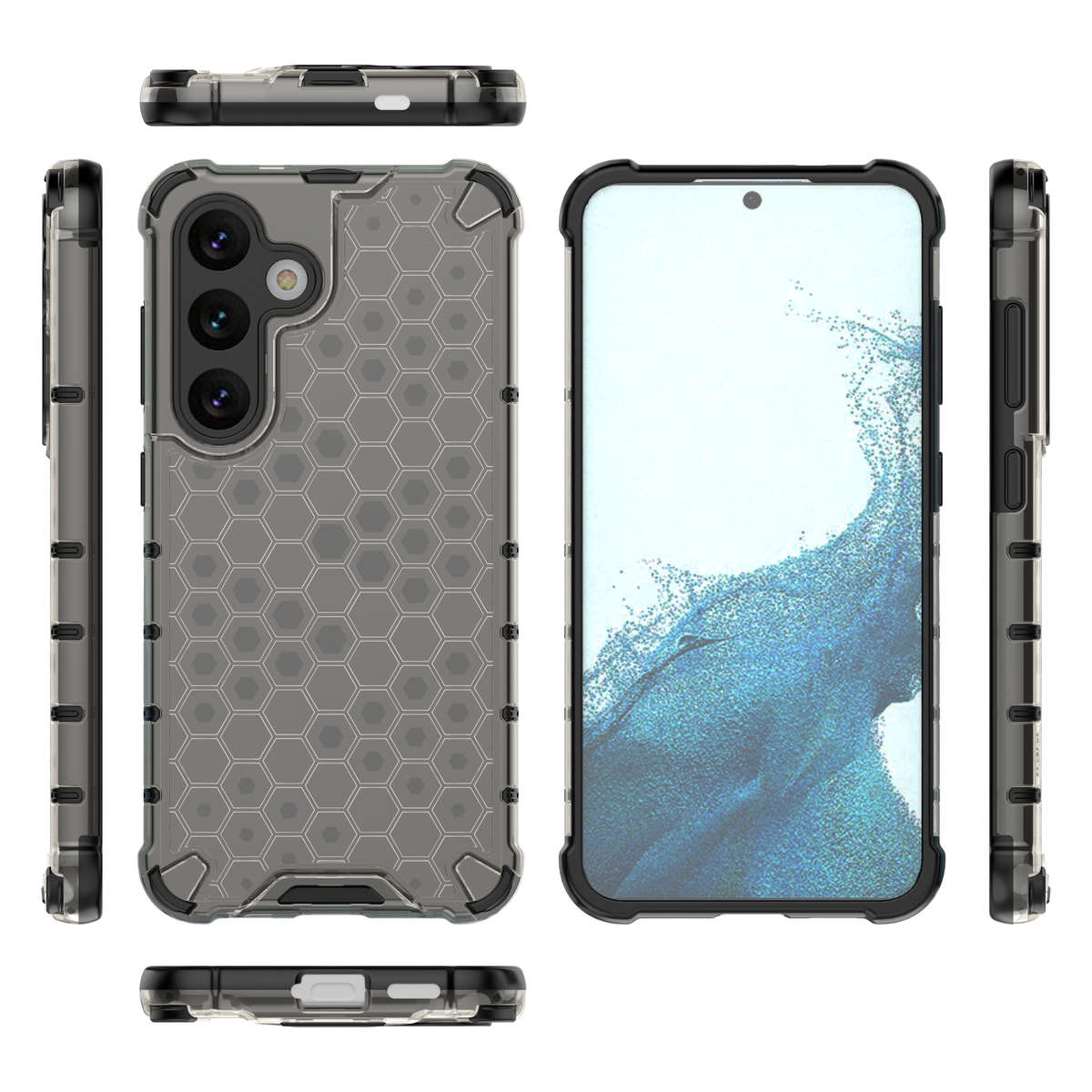 Honeycomb Case for Samsung Galaxy S24 Plus Shockproof Cover