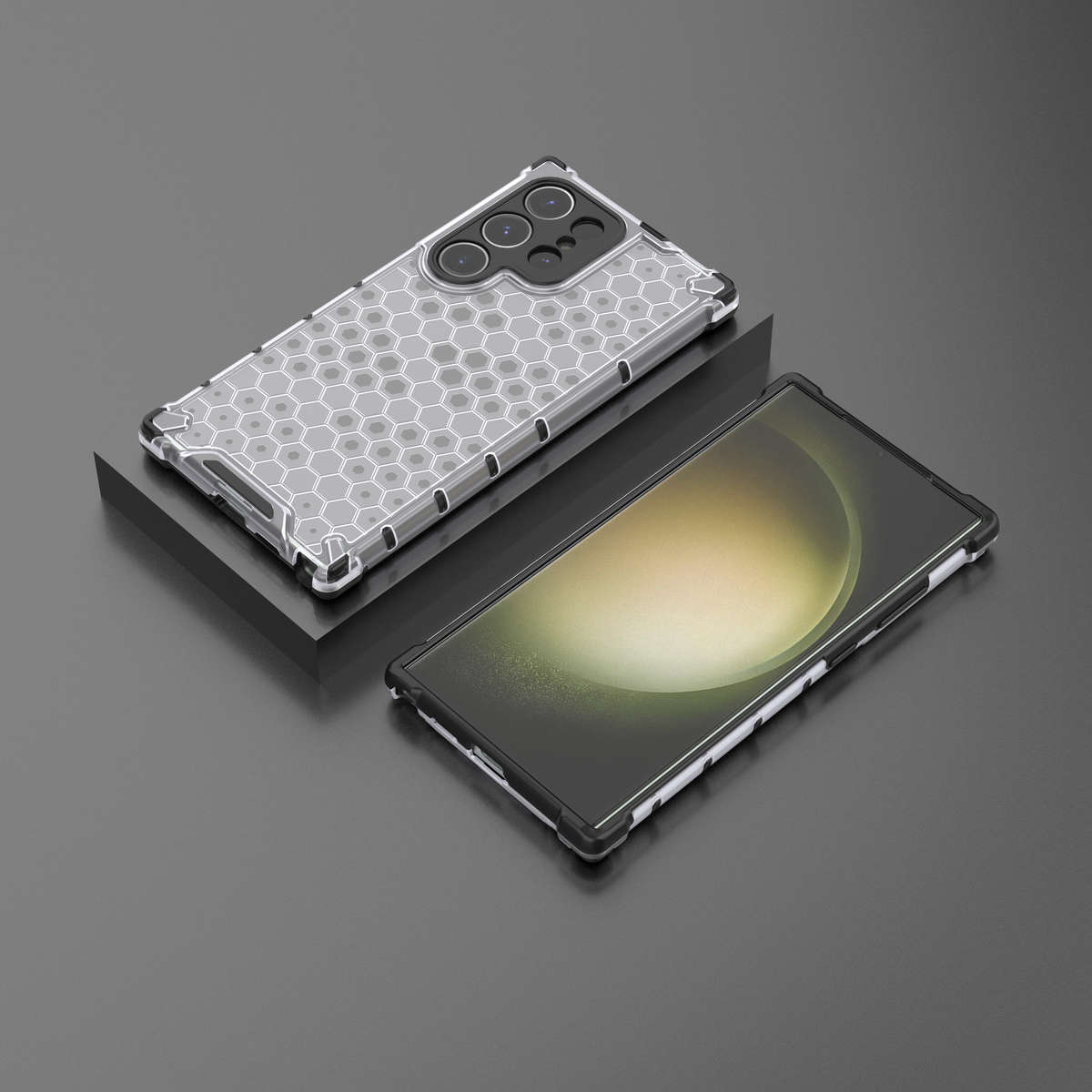 Honeycomb Case for Samsung Galaxy S24 Ultra Shockproof Cover