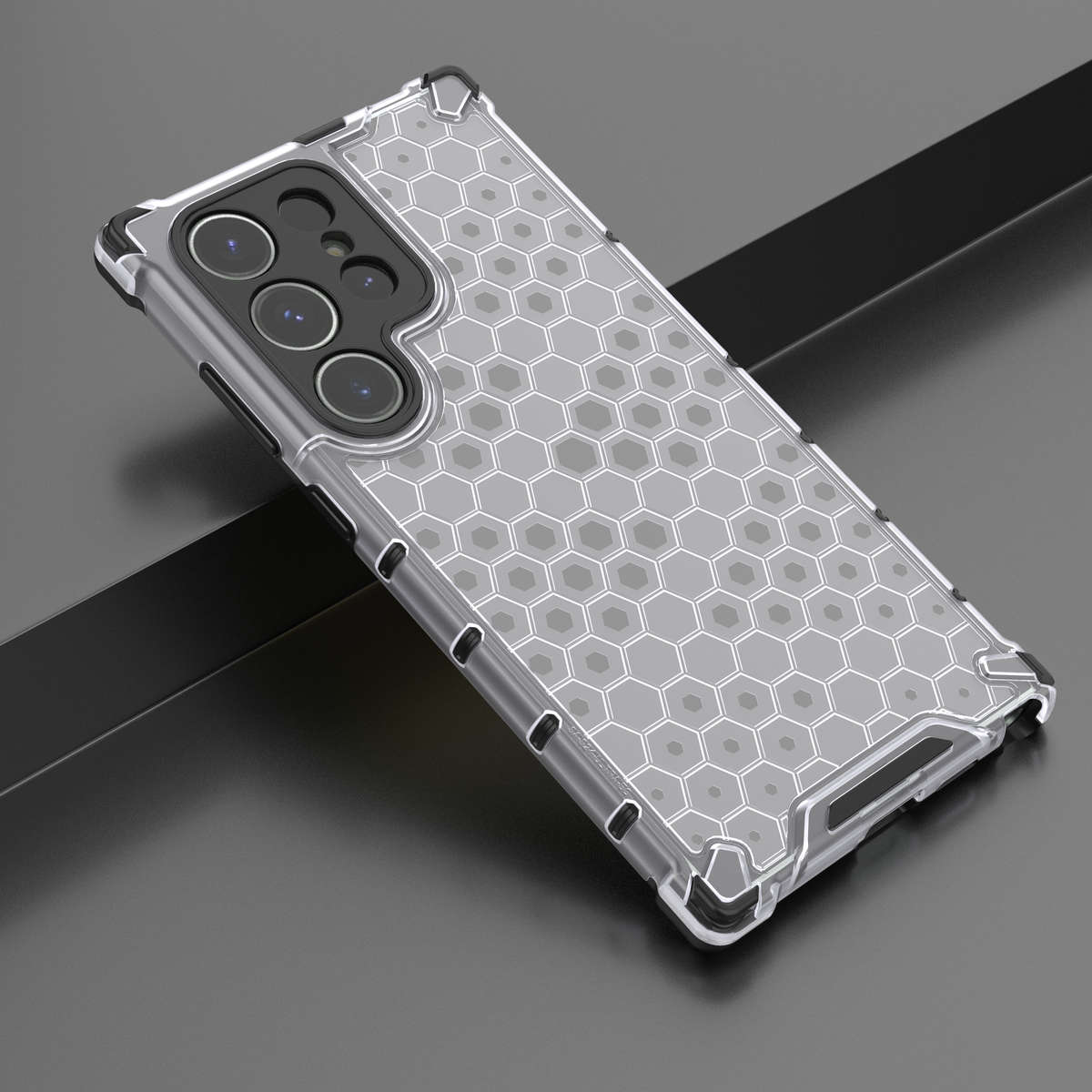 Honeycomb Case for Samsung Galaxy S24 Ultra Shockproof Cover