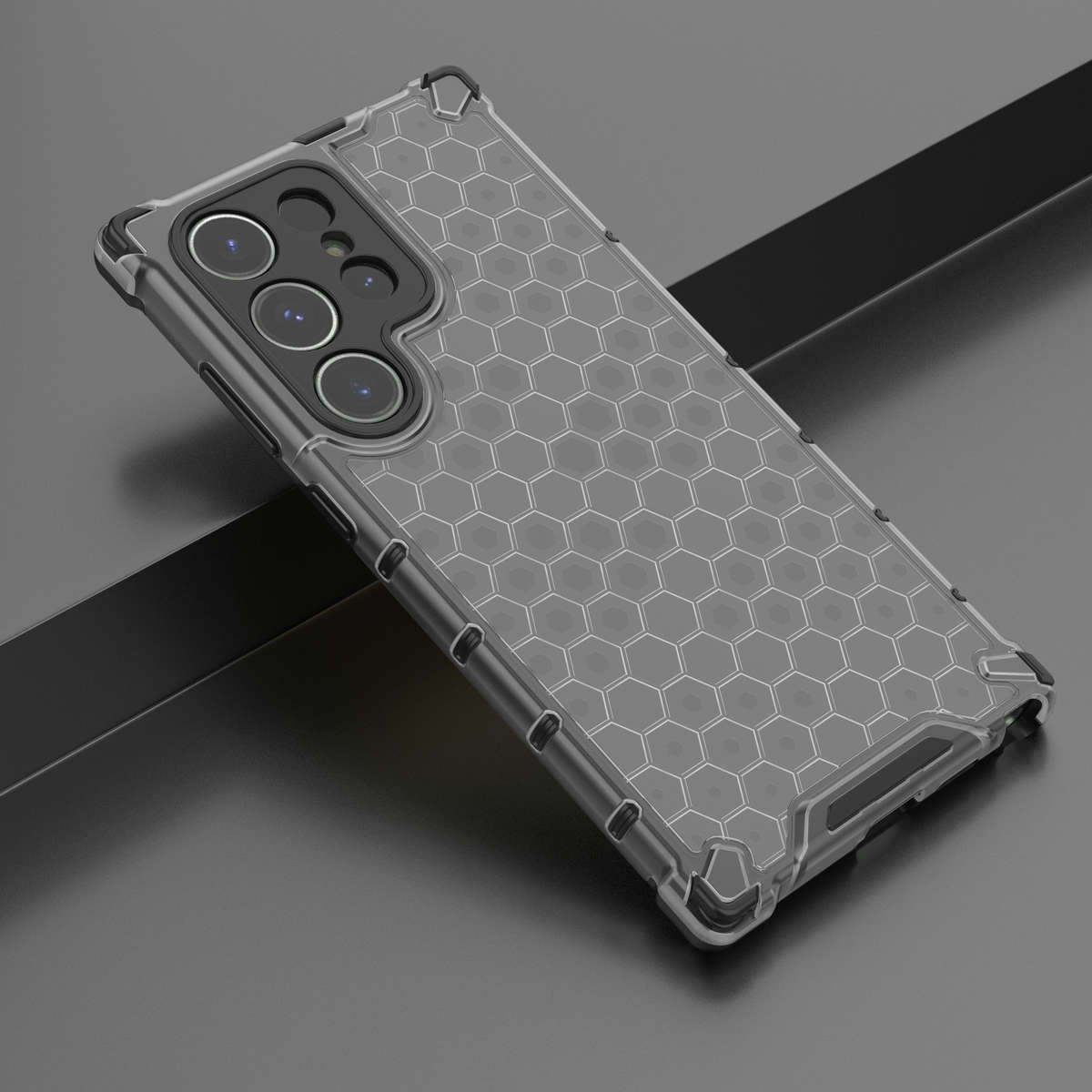 Honeycomb Case for Samsung Galaxy S24 Ultra Shockproof Cover