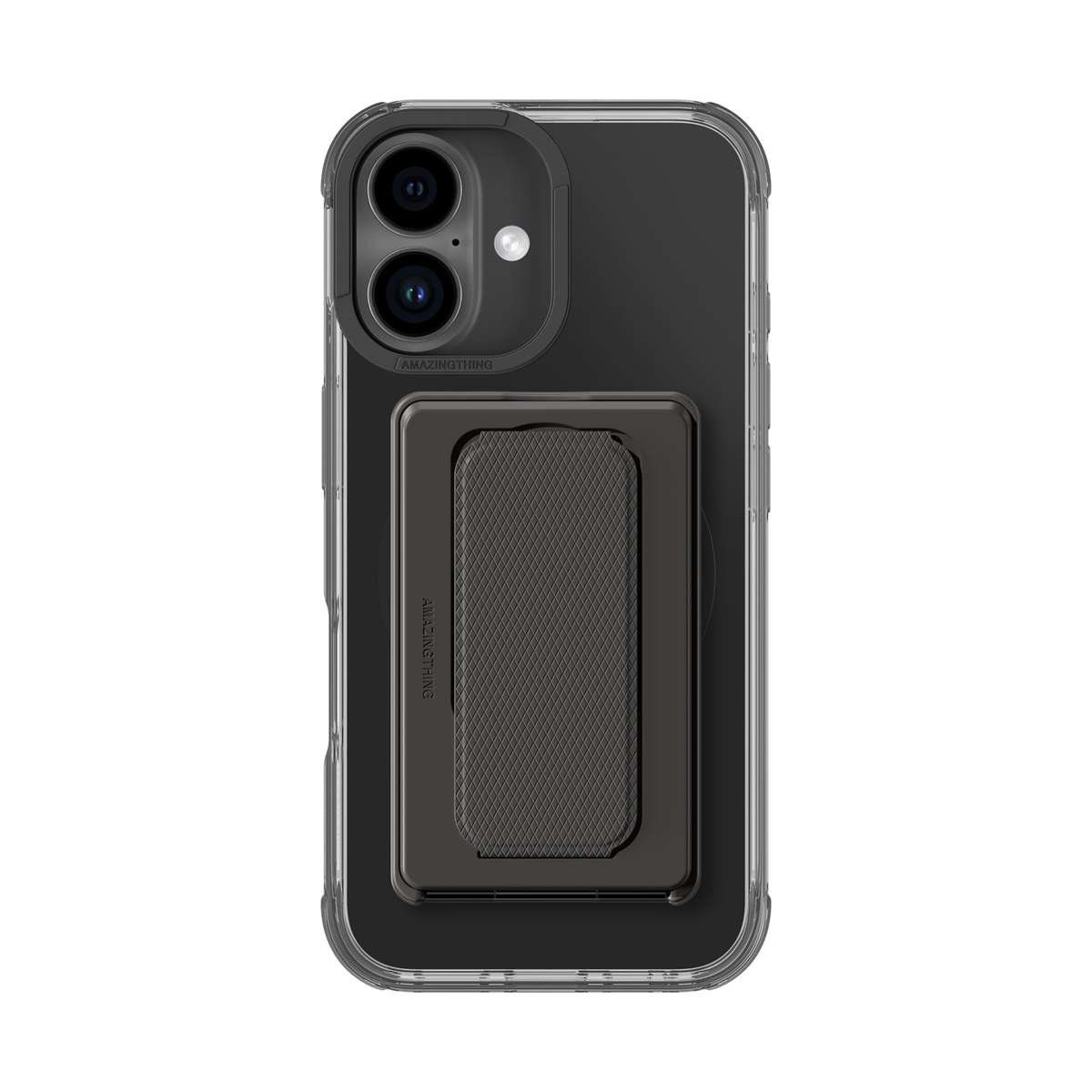 AMAZINGTHING Omni Mag Shockproof Case Grip Stand Set for iPhone 16/16 Plus MagSafe Cover