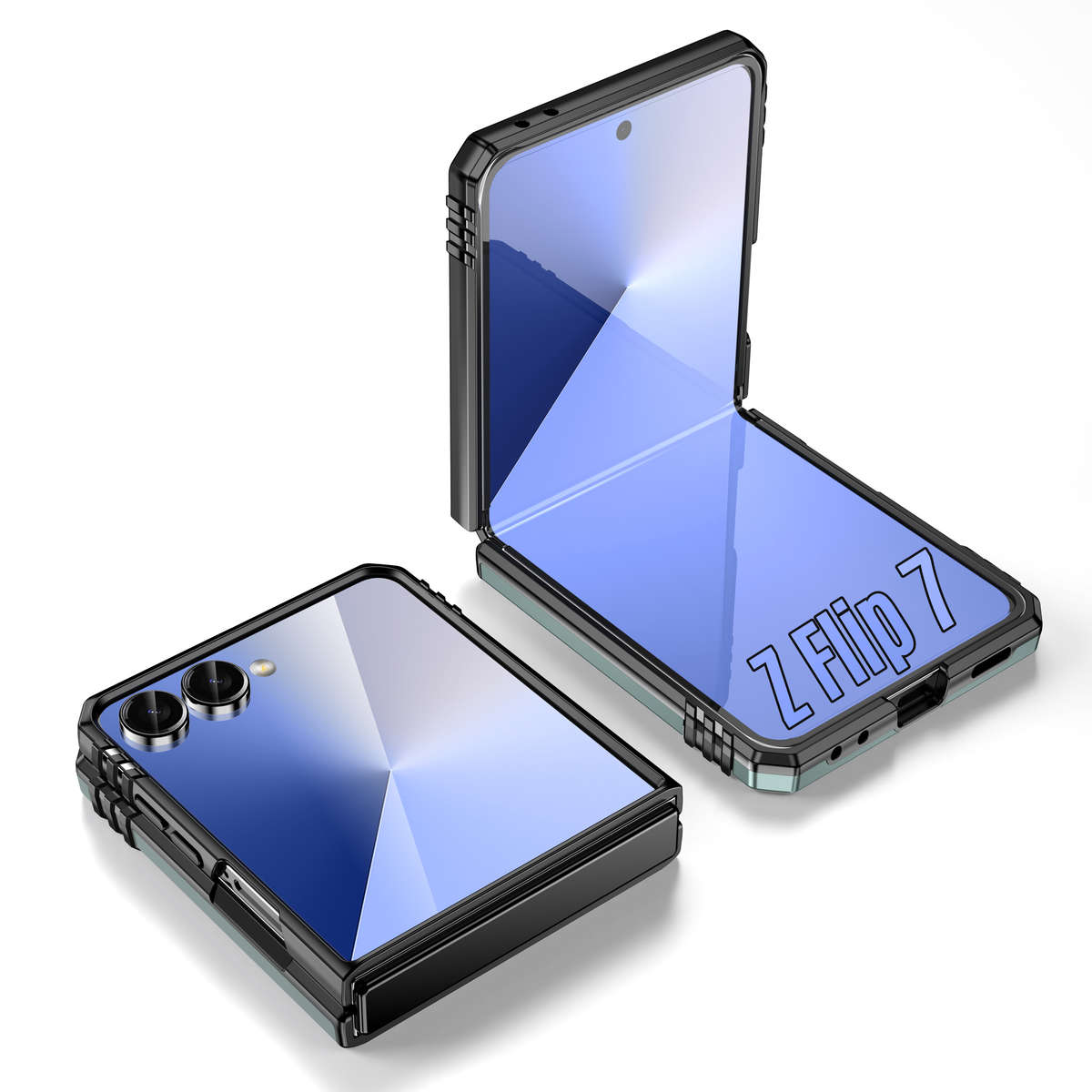 CellTime Case Compatible with Galaxy Z Flip 7 Kejiang Camshield Cover