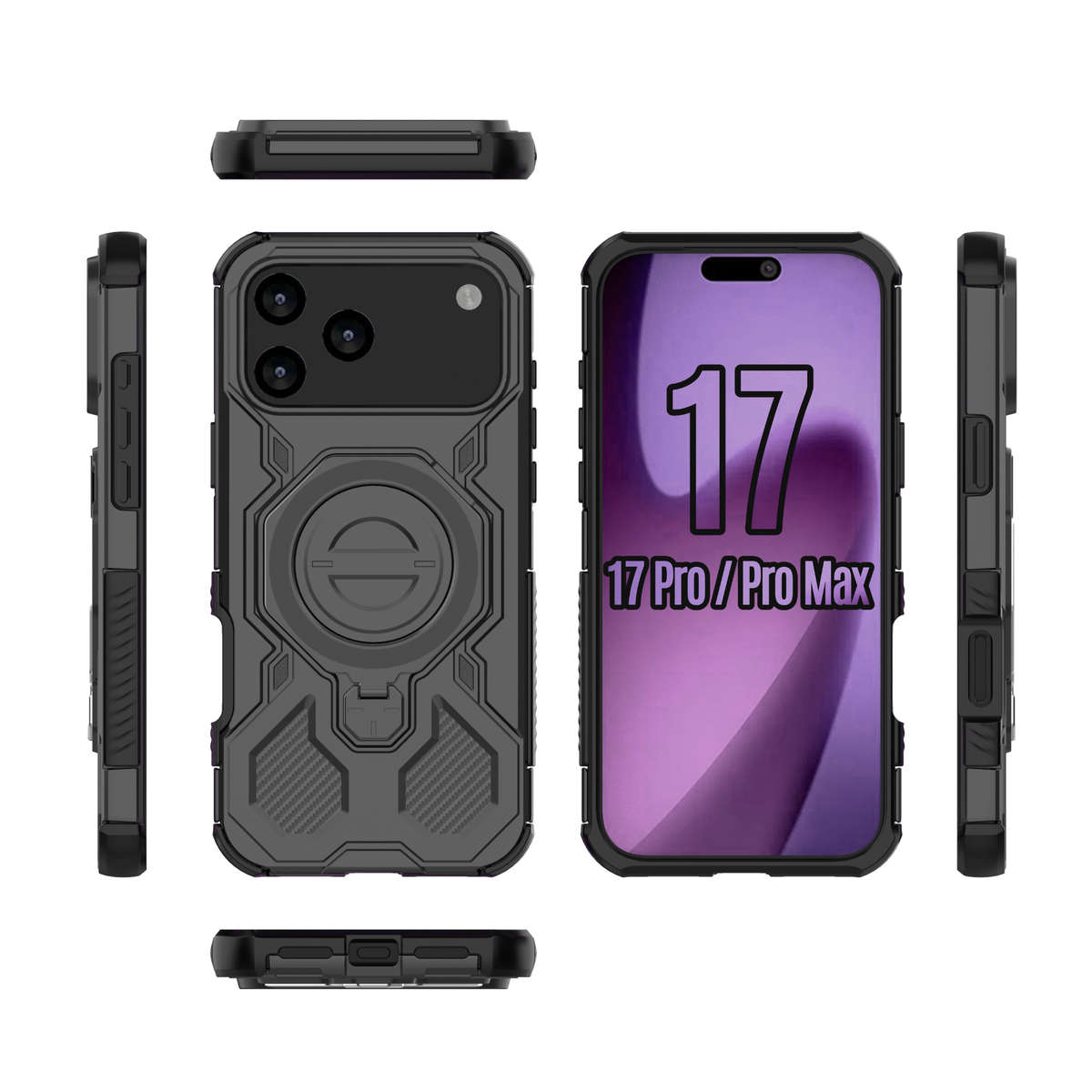 CellTime Case for iPhone 17 Pro / 17 Pro Max Titan Stand Cover