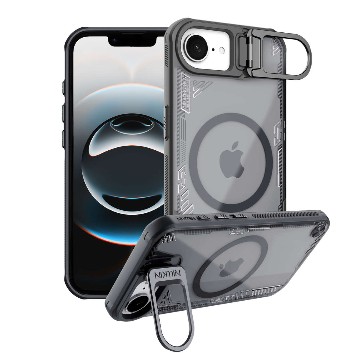 Nillkin Iceblade Prop MagSafe Shockproof Cover for iPhone 16e Cover