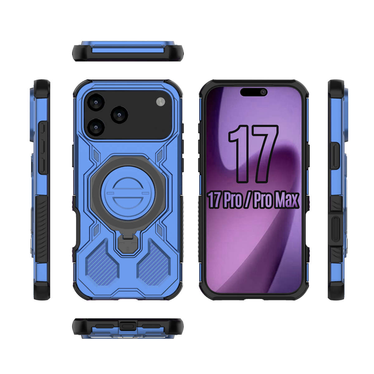 CellTime Case for iPhone 17 Pro / 17 Pro Max Titan Stand Cover
