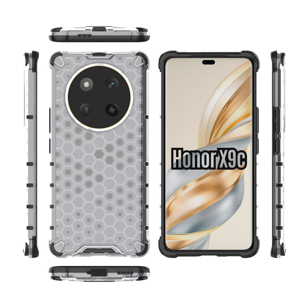CellTime Honeycomb Case for Honor X9c 5G Shockproof Cover