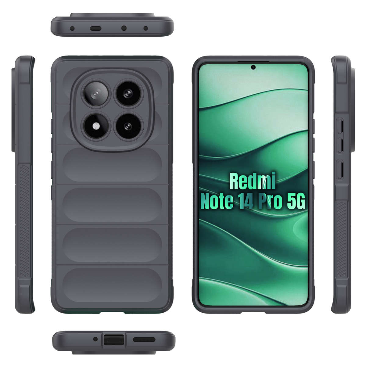 CellTime Magic Shield Case for Redmi Note 14 Pro 5G Shockproof Cover