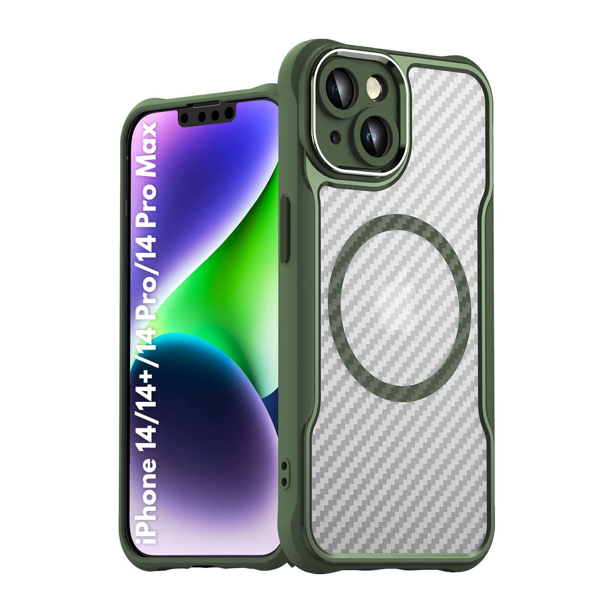 CarboArmor MagSafe Cover For iPhone 14/14 Plus/14 Pro/14 Pro Max